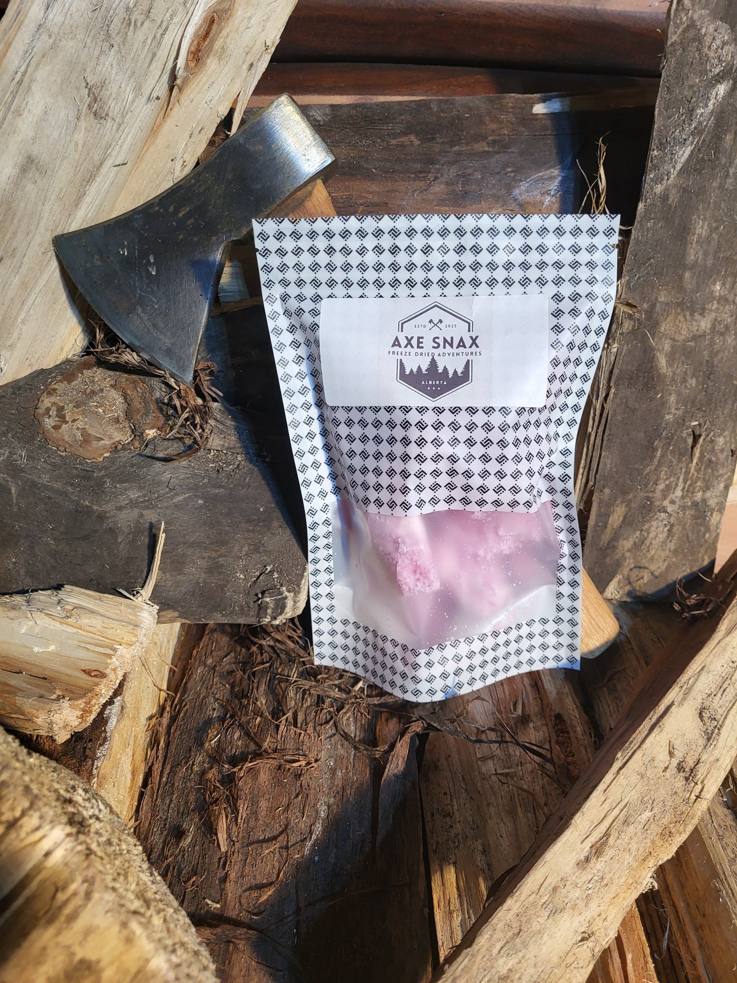 Freeze-Dried Black Cherry Ice Cream Scoops