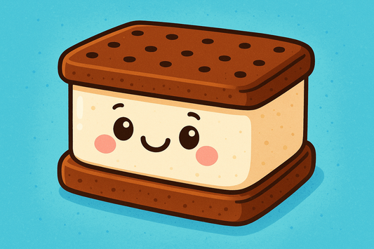 Ice Cream Sandwich cartoon